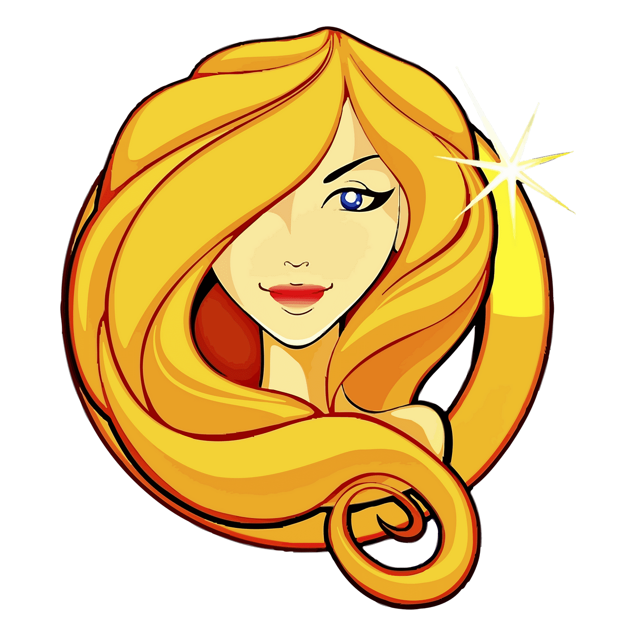 Virgo symbol png sticker, astrology