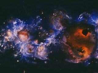Photo by Miriam Espacio on <a href="https://www.pexels.com/photo/blue-and-brown-milky-way-galaxy-2694037/" rel="nofollow">Pexels.com</a>