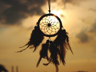 Photo by Pixabay on <a href="https://www.pexels.com/photo/silhouette-of-hanging-dreamcatcher-279467/" rel="nofollow">Pexels.com</a>