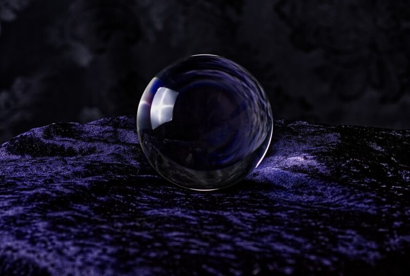 crystal ball-photography, ball, lights